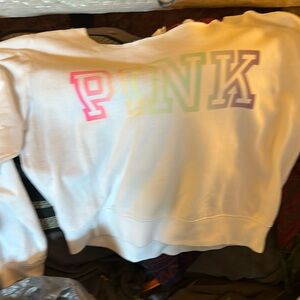 Victoria secret large pink sweater like new